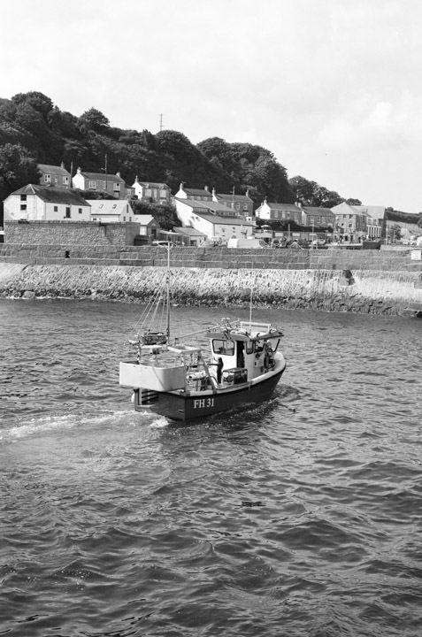 Cornish Coastal Scenery Captured on Minolta X-7A and Ilford XP2 Film